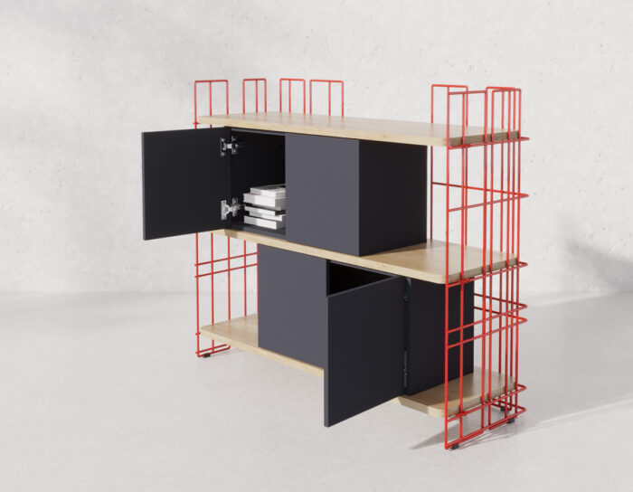 Console Wire rouge – Image 3