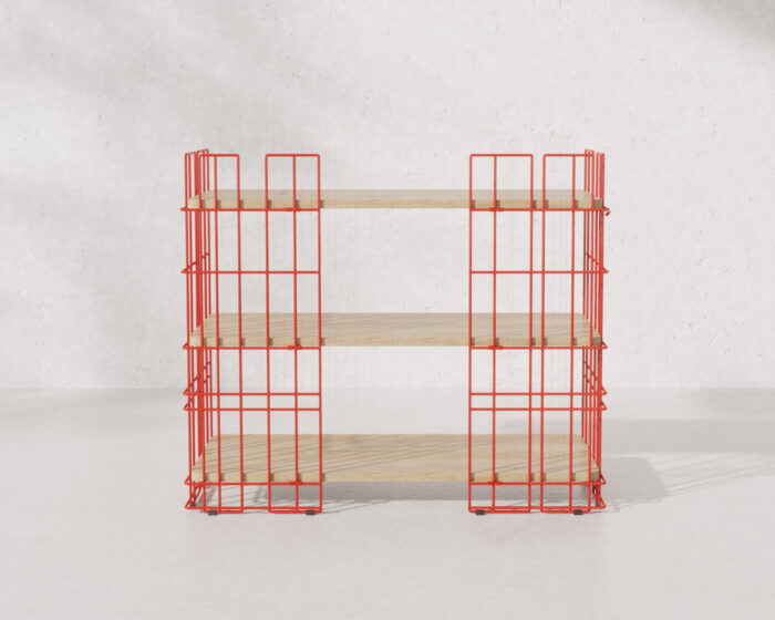 Etagère Wire rouge – Image 3