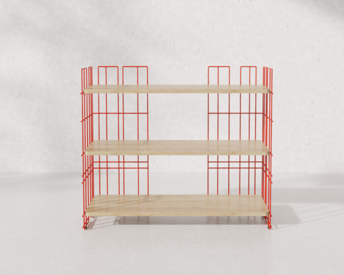 Etagère Wire rouge – Image 2